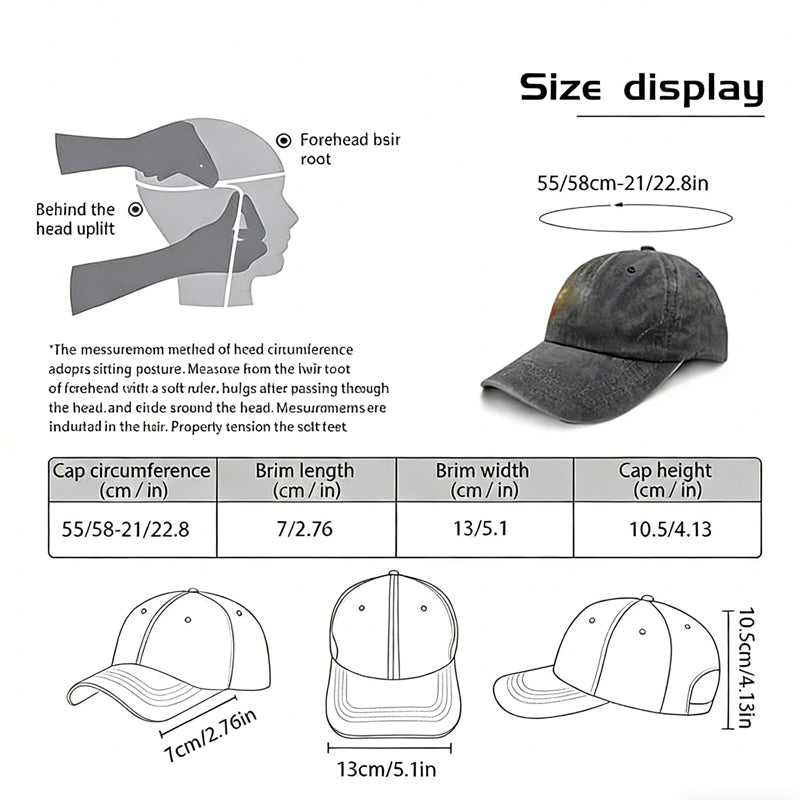2pcs Funny Life Is Better In The Garden For Women Men, Adjustable Embroidered Wash Cotton Baseball Cap