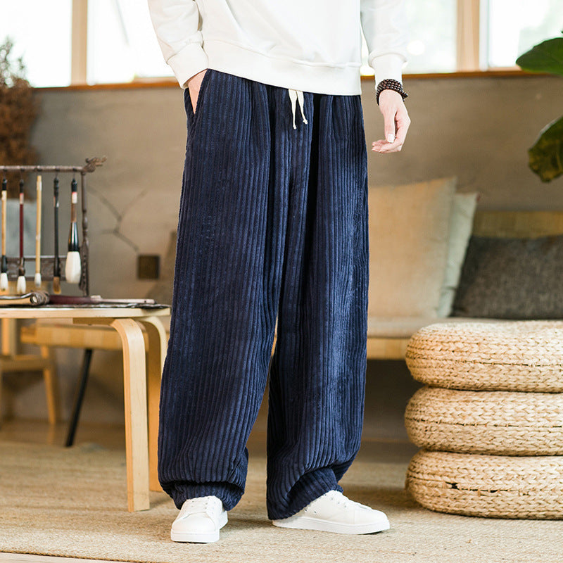 Men's Casual Pants Ethnic Style Plus Size